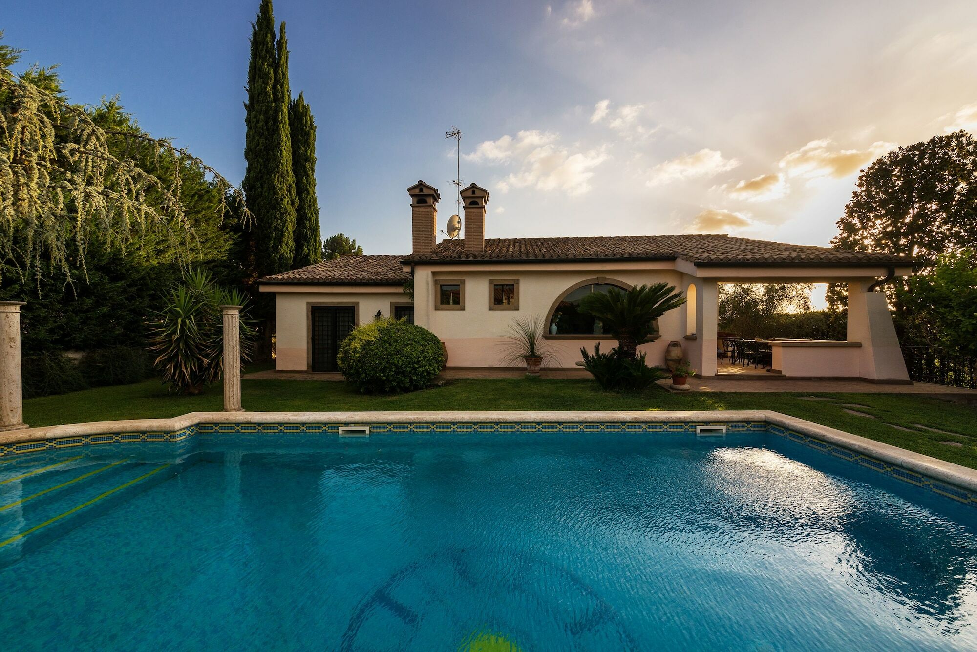 Villa Serapide B&B Tívoli Exterior foto